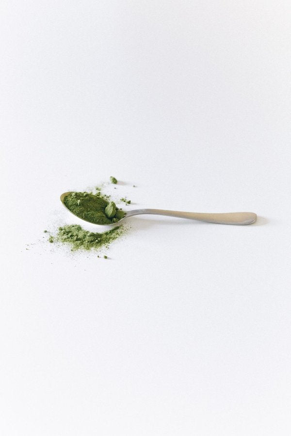 Matcha, spirulina e chlorella